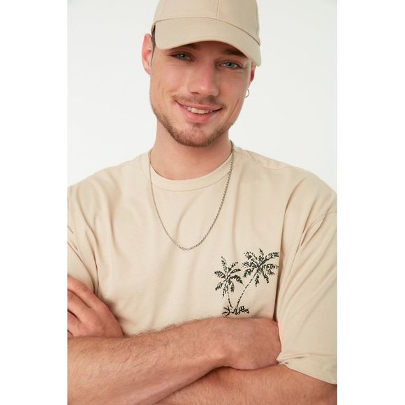 NWT Trendyol Men Regular fit Crew neck Knit T-Shirt - Picture 3 of 8